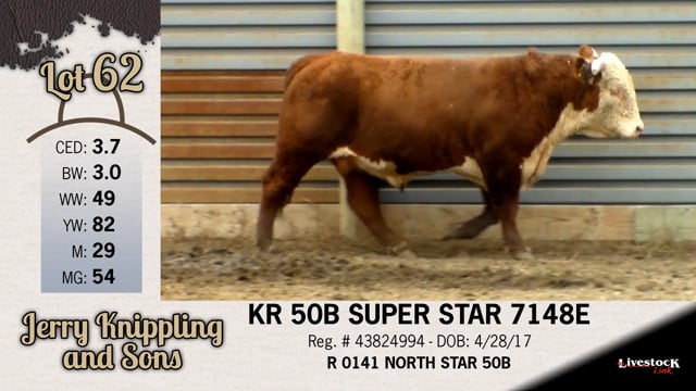 Lot #62 - KR 50B SUPER STAR 7148E