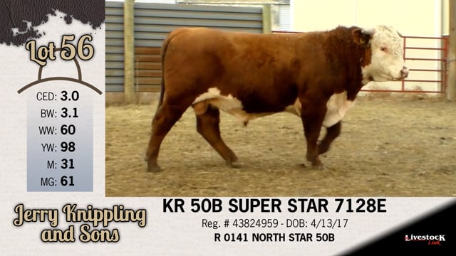 Lot #56 - KR 50B SUPER STAR 7128E