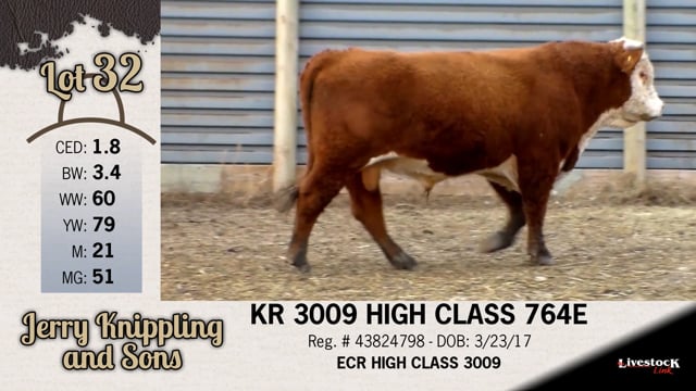 Lot #32 - KR 3009 HIGH CLASS 764E