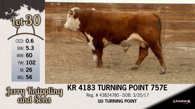 Lot #30 - KR 4183 TURNING POINT 757E