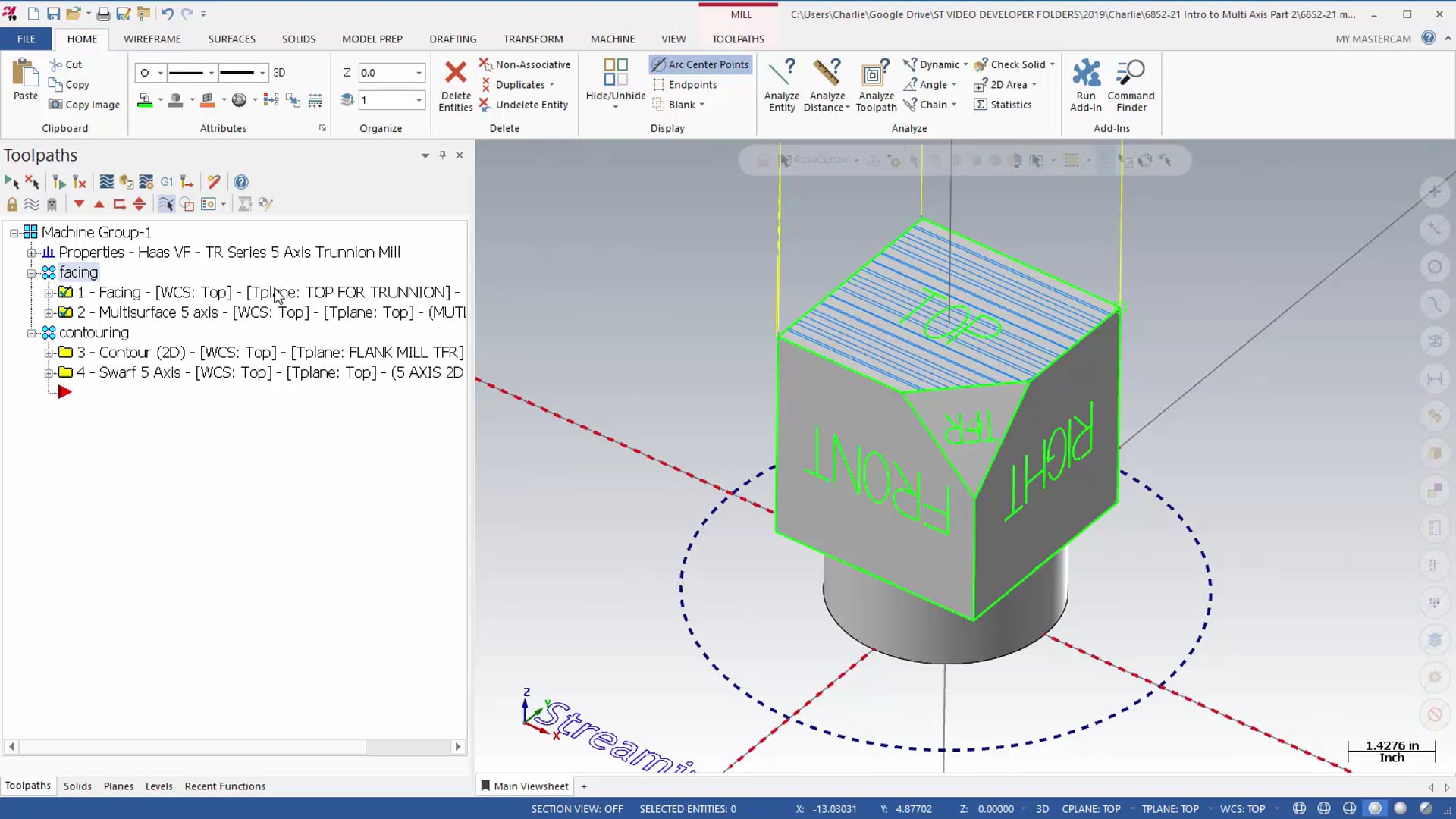 The difference between 3+2 and Simultaneous Multi Axis Part 2