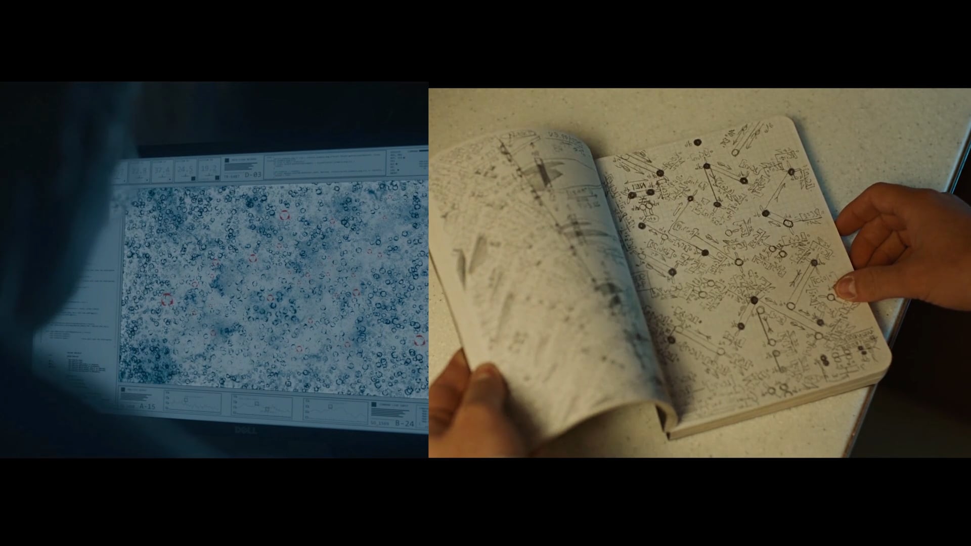 A Serious Man & Arrival - Multiscreen video