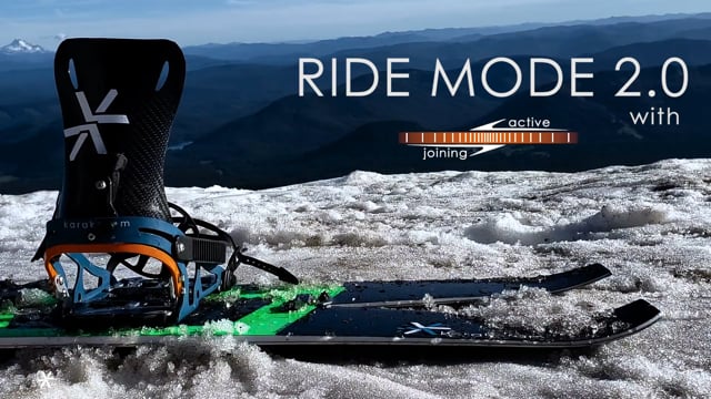 激安超安値 - カラコラム Ride Mode 2.0 スプリットボード用