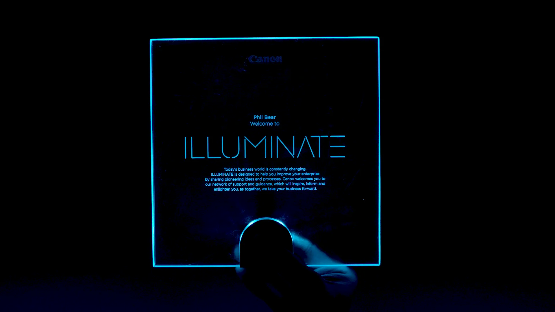 LED invite on Vimeo