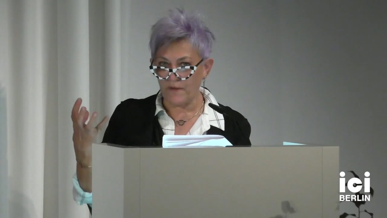 Talk by Meyda Yeğenoğlu