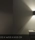 Video Gipsy Modern Square Plaster Wall Light - 1xG9 - Taupe