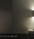Video Gipsy Modern Half Pipe Plaster Wall Light - 1xG9 - White