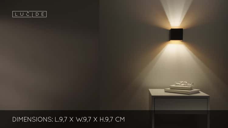 Wall on sale dim light