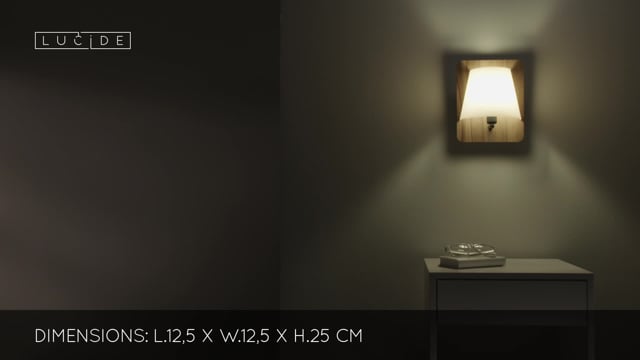 Настінний світильник Lucide IDAHO 77281/01/70