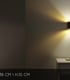 Video Xera Modern Up Down Wall Light - Ø 8cm - 1xG9 - Black