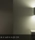 Video Ovalis Modern Up Down Wall Light - 2xE14 - White