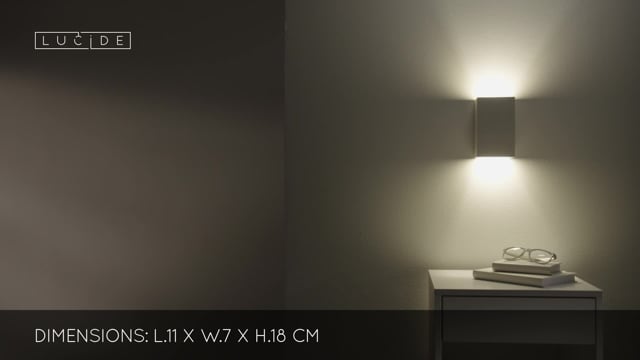 Настінний світильник Lucide GIPSY 35201/18/31