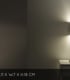 Video Gipsy Modern Rectangle Plaster Wall Light - 1xG9 - White