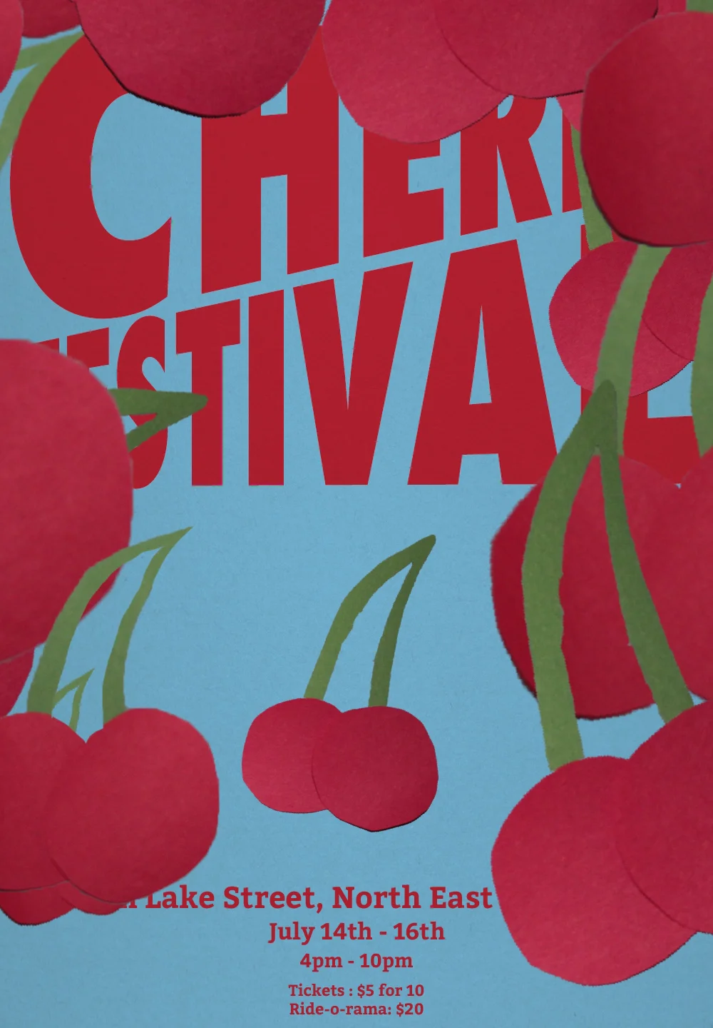 Cherry Festival Poster V2 on Vimeo