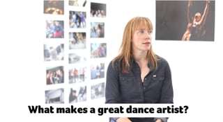 What makes a great dance artist?
