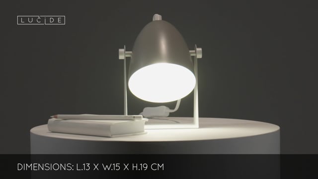 Настільна лампа Lucide CHAGO 45564/01/36
