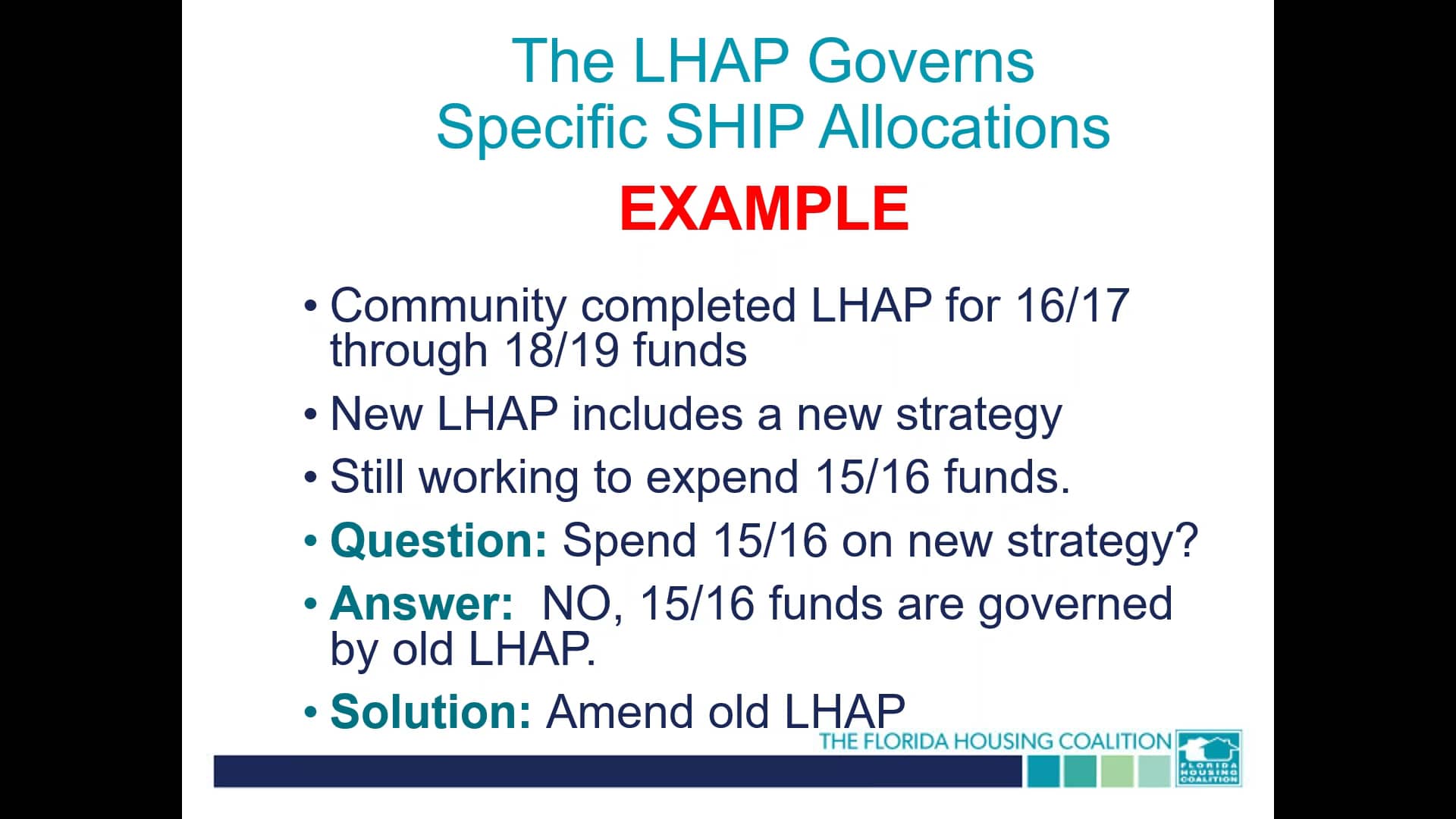 LHAP Strategy Design and Amendments on Vimeo