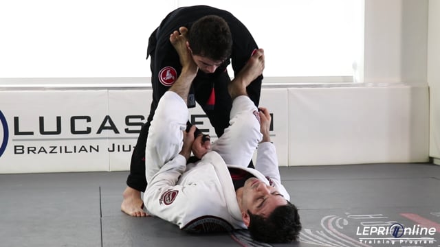 Spider Guard with Lasso to Triangle Choke Submission