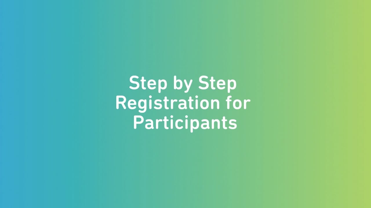 Step By Step Registration For Participants On Vimeo