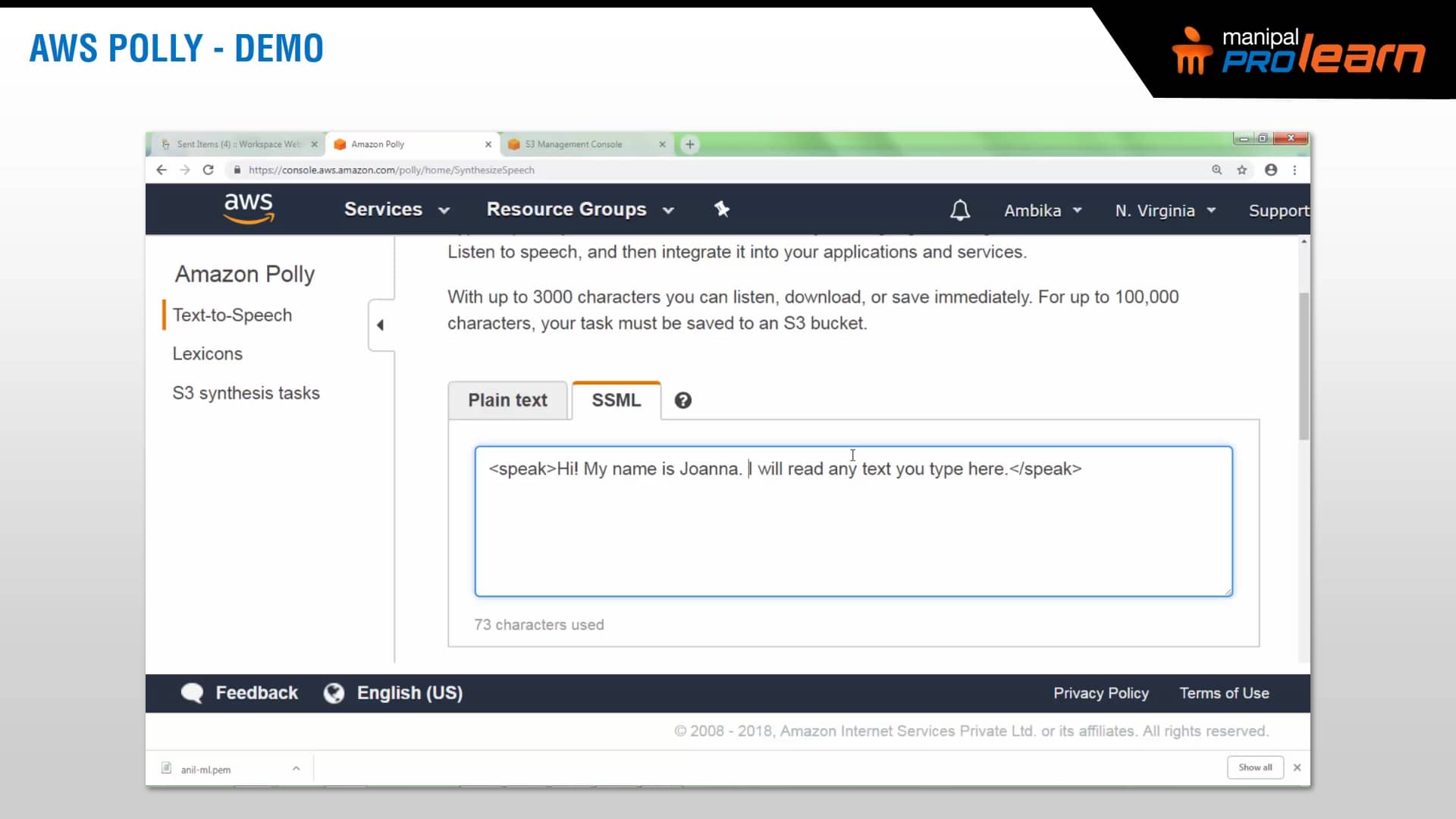 2.AWS Polly on Vimeo