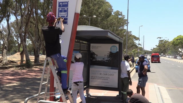 Maker Video: MyCiTi Bus Station Signage in Cape Town Printed on FastCOLOUR XP600 Printer and Installed by Spagi Signs