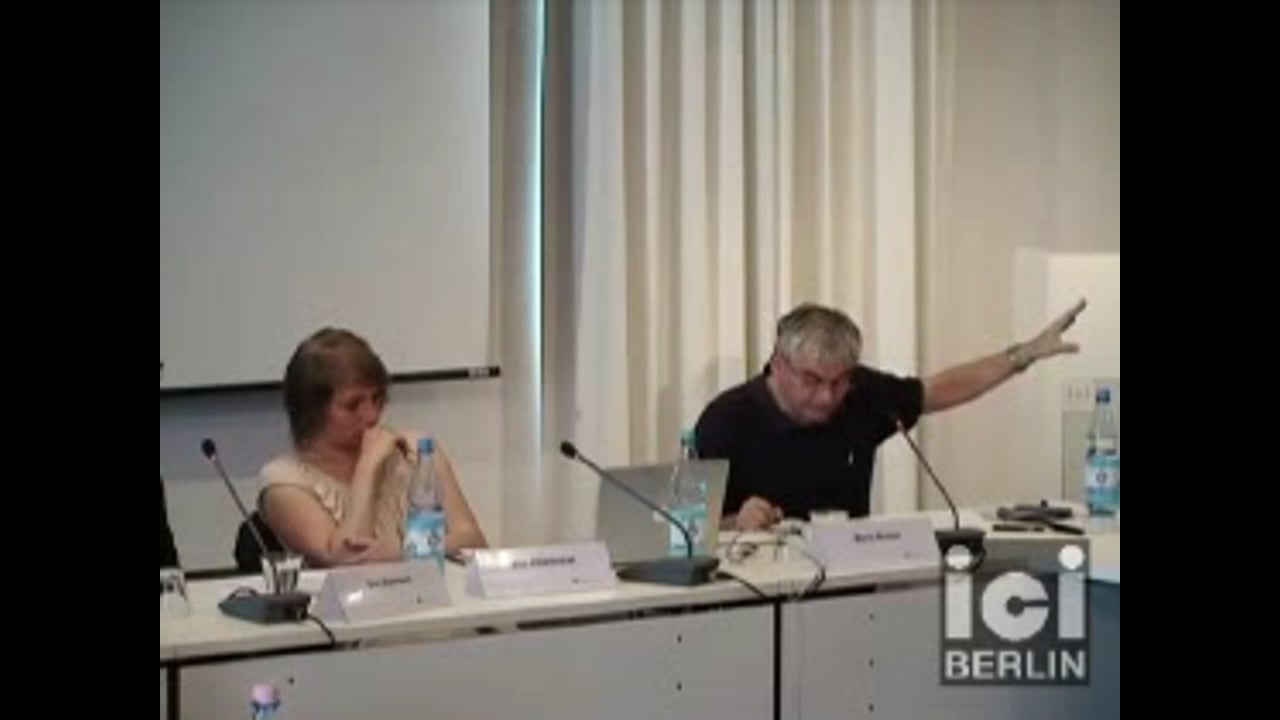 Talk by Boris Buden / 2