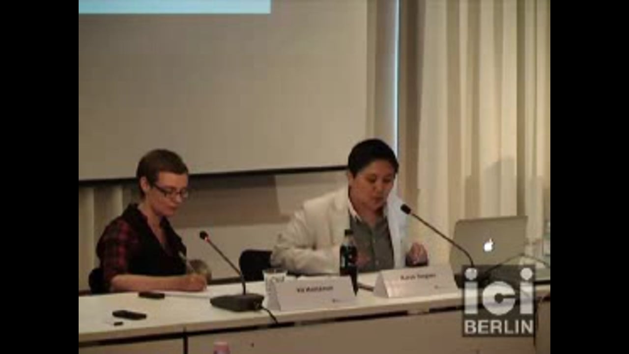 Talk by Karen Tongson / 1