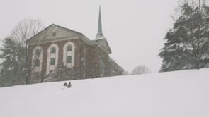 Snow Day Sledding at Sweet Briar College