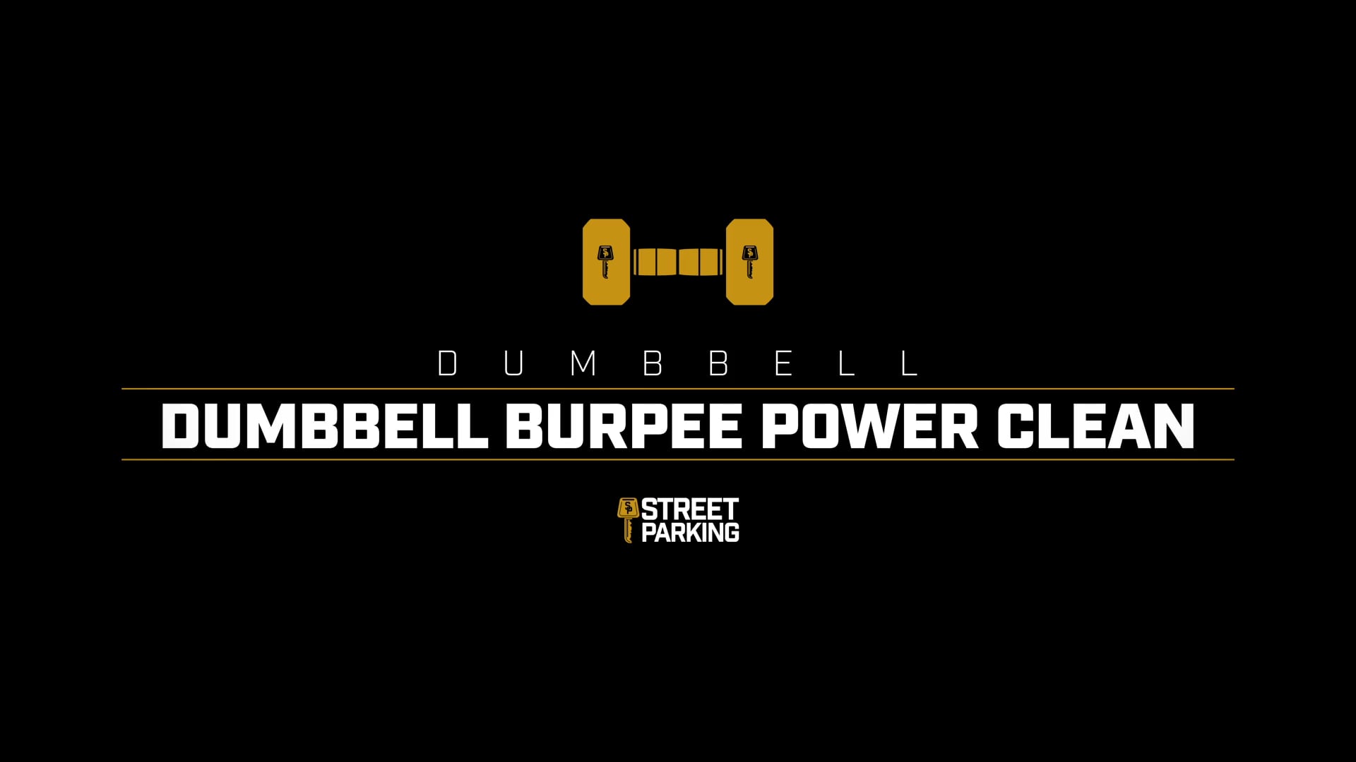Dumbbell Burpee Power Clean on Vimeo