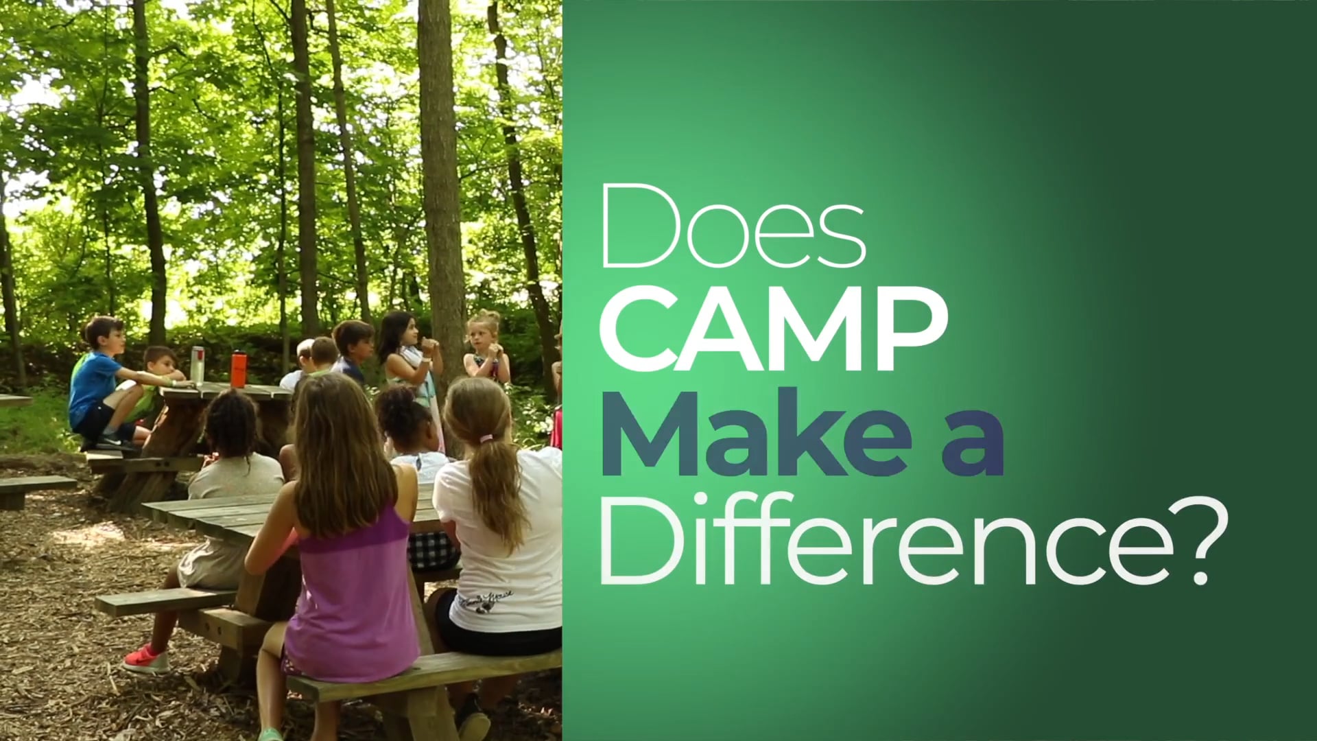 Relationship Skills - The Impact of Camp