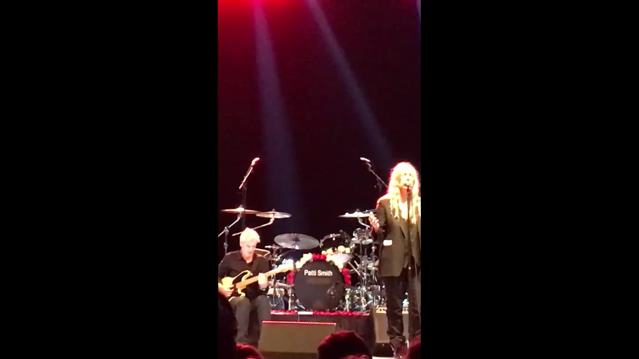 Videopoem - Patti Speaks NYC