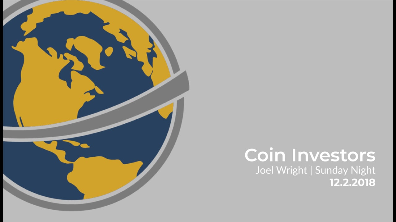 Coin Investors | Joel Wright | December 2, 2018