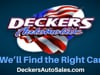 Decker's Auto Sales_12.11.18