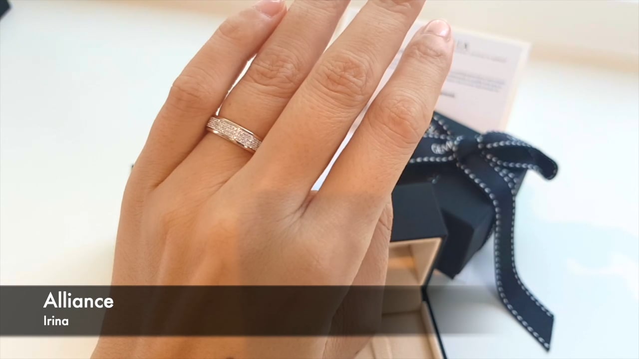 Fede Nuziale Irina, Oro rosa | Gemperles