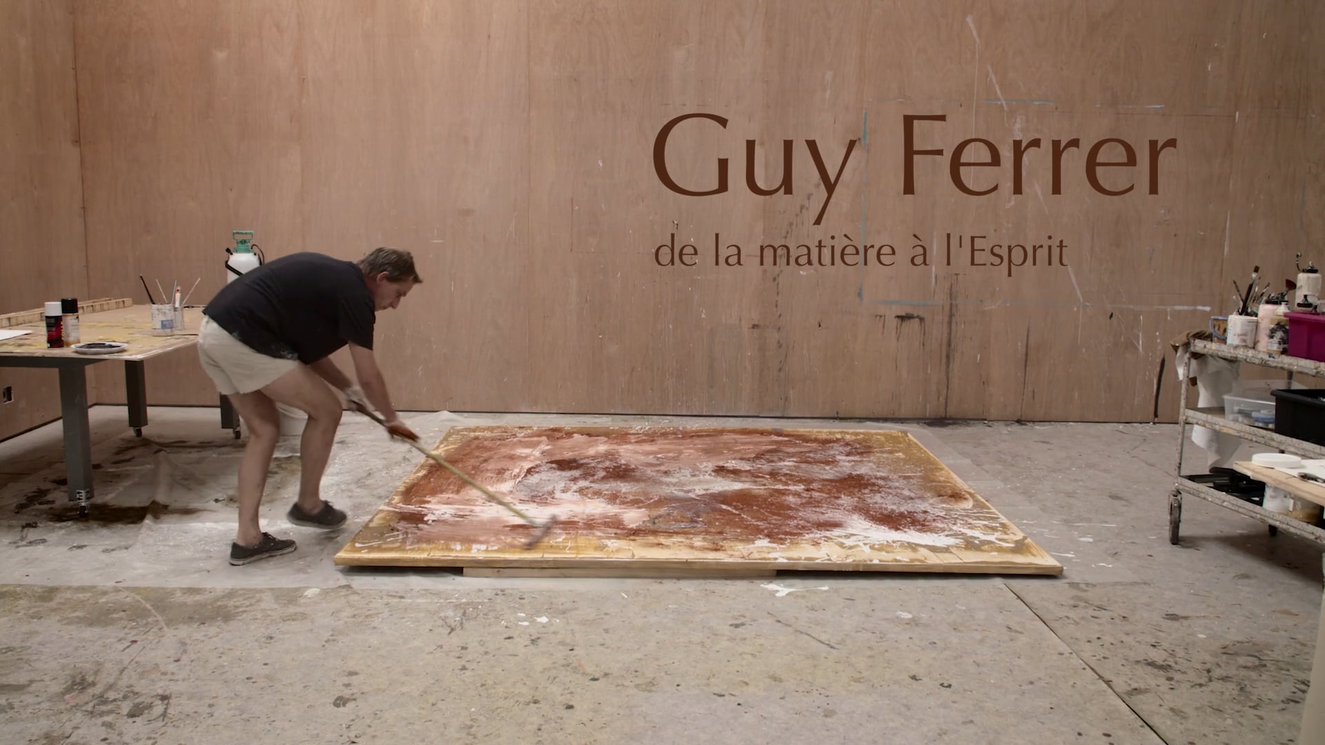 "Guy Ferrer,  de la matière à l'Esprit" Teaser) )