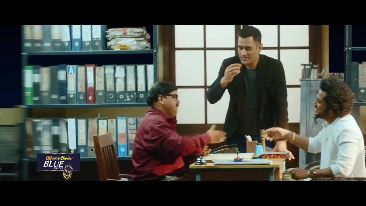 Officer's Choice Blue Snacks - #SettingNahiKi with Dhoni TVC | 2018 | DLB Productions | Director - Lloyd Baptista