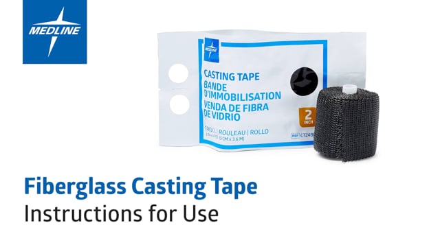 Medline Lightweight Fiberglass Casting Tape