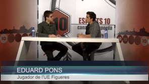 El porter Eduard Pons podria estar vuit mesos sense jugar a futbol