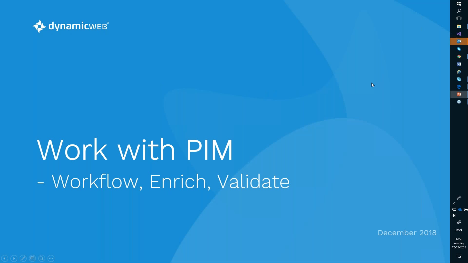 Enrich, validate and setup workflows in Dynamicweb PIM on Vimeo