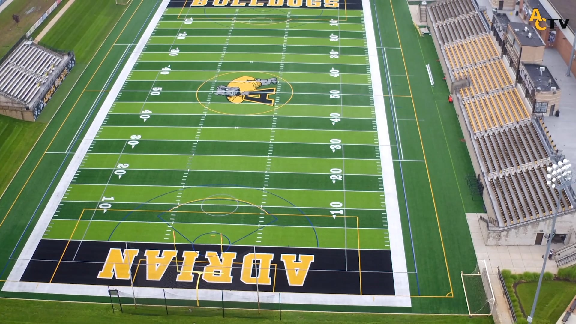 Docking Stadium Turf Install 2018 on Vimeo