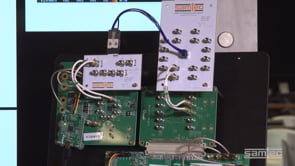 Credo 112 Gbps PAM4 CDR via Samtec Flyover QSFP-DD Solution.