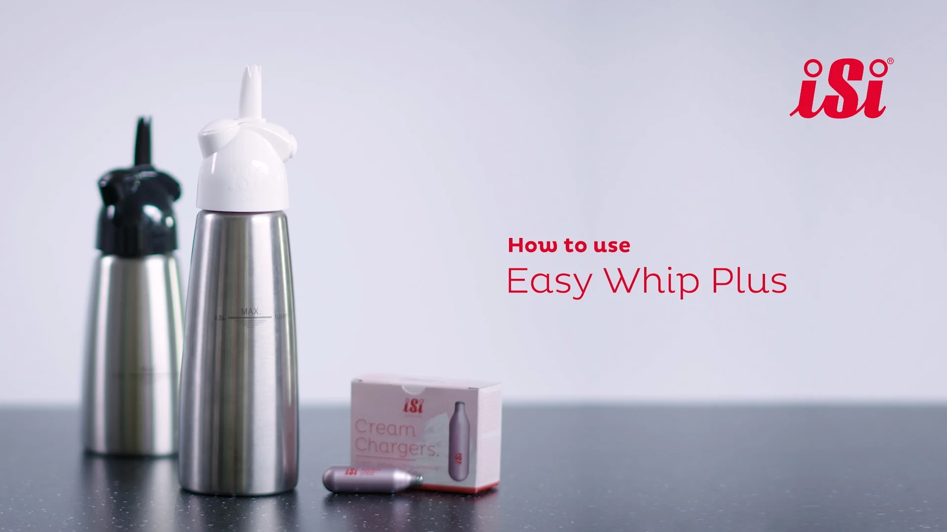 iSi Easy Whip: How to Use