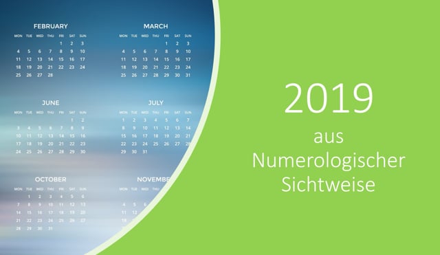 Das Jahr 2019 aus Numerologischer Sicht