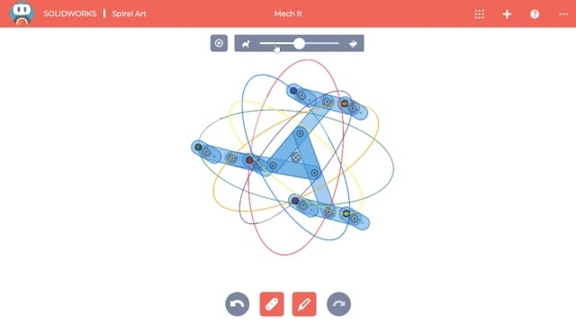 Use Mech It to create Spiral Art