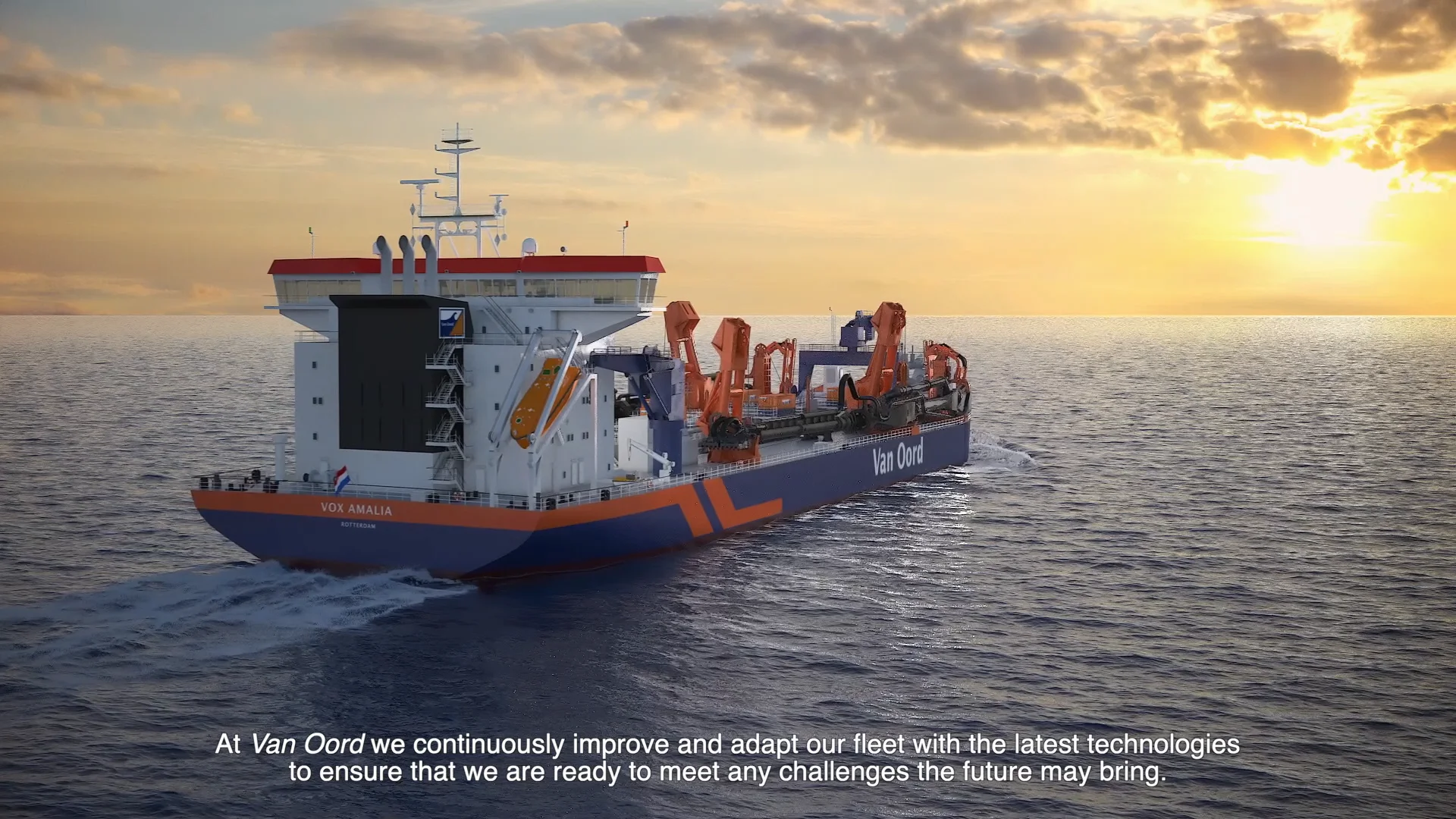 Trailing suction hopper dredger Vox Amalia How Does It Work