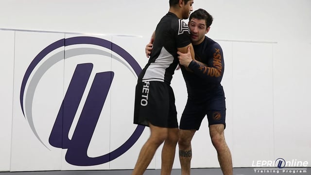 Knee Bump Takedown to Side Control