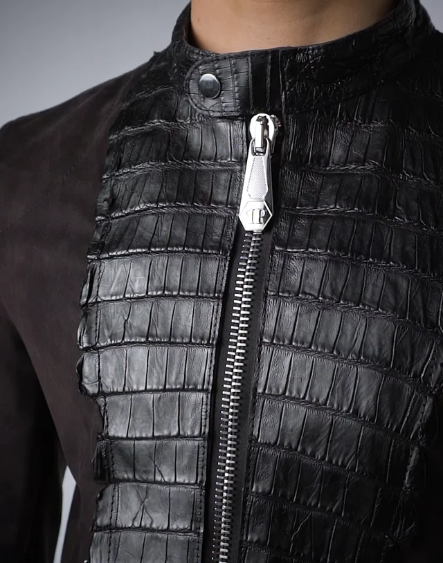 Philipp plein 2025 croco jacket