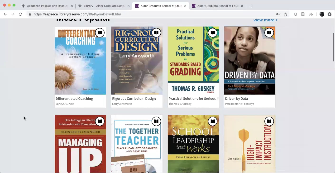 Alder GSE's OverDrive Access on Vimeo