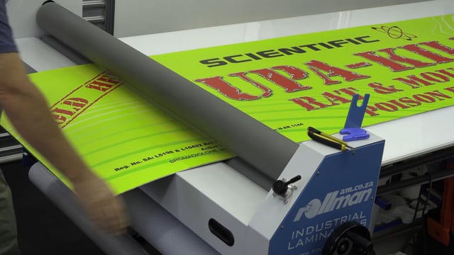 Why You Need Laminating for Your Vinyl Print and How to Use Rollman Laminator from AM.CO.ZA Explained