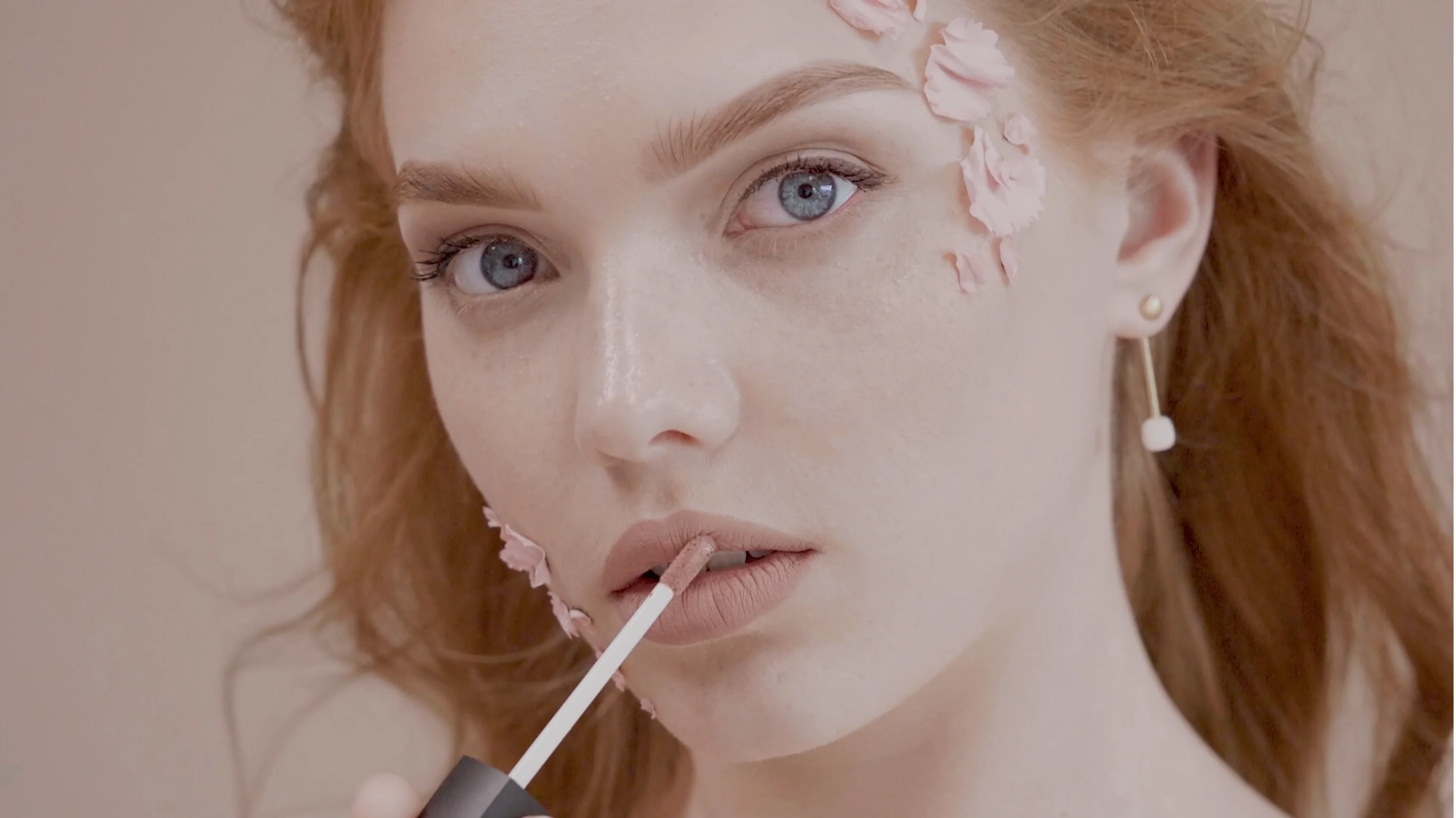 Nude lipstick commercial  